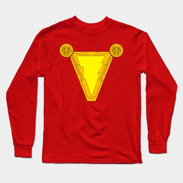 Shazam Emblem Long Sleeve T-Shirt by Heroified